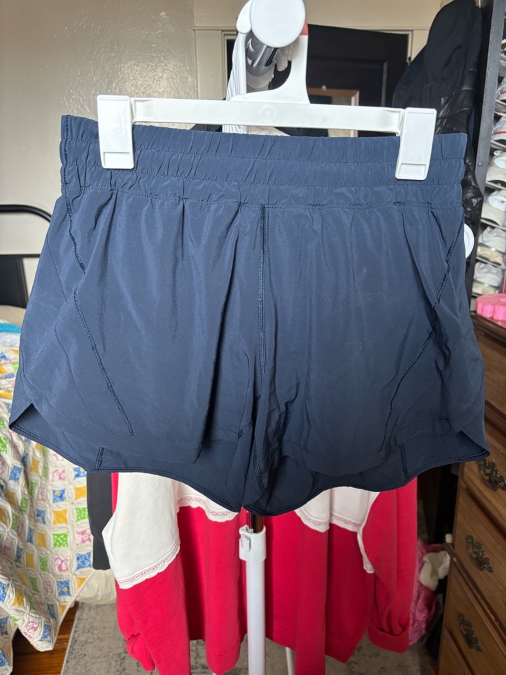 Lululemon track that HR 5” Navy Athletic Running Shorts